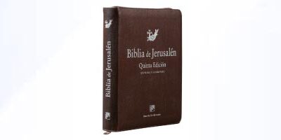Biblia de Jerusalén manual 5ª edición – Con funda y cierre