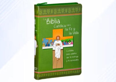 La Biblia Católica para la Fe y la Vida con cremellera