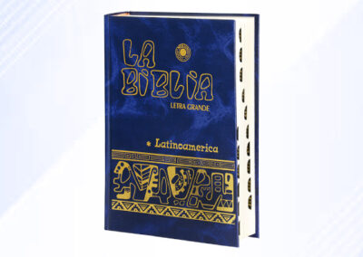 La Biblia Latinoamérica [letra grande] cartoné, con uñeros