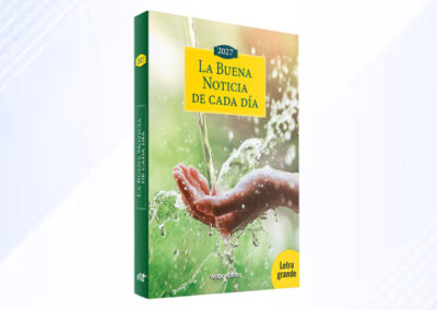 La Buena Noticia de cada día 2027 – Letra grande